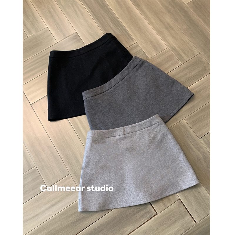 【韩系半裙3.0】全面升级加厚澳毛毛呢短裙包臀半身裙