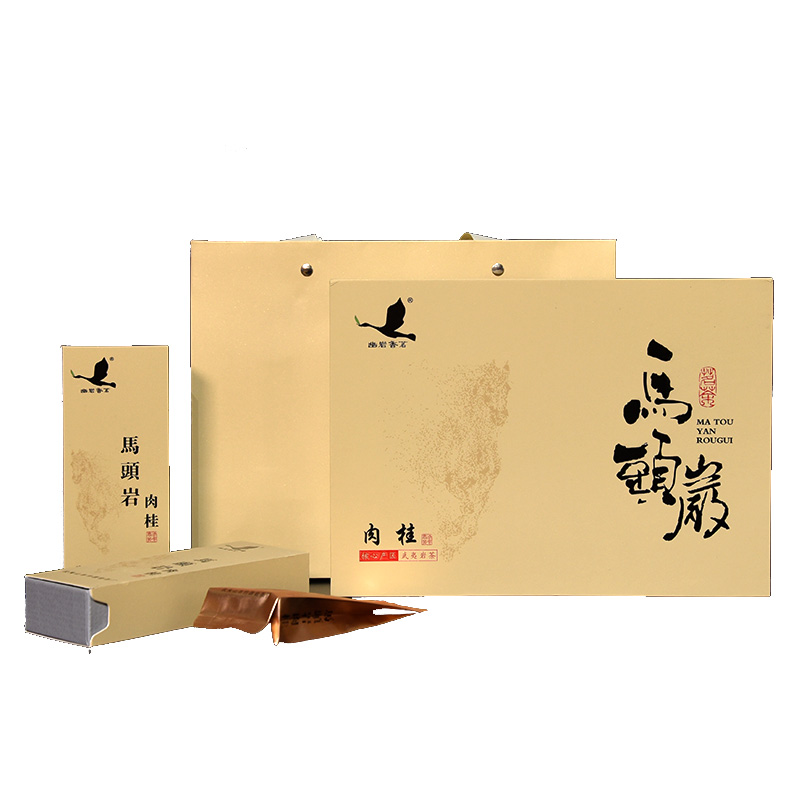 幽岩香茗武夷岩茶·马头岩·肉桂60克礼盒武夷山生态手工精选礼盒装