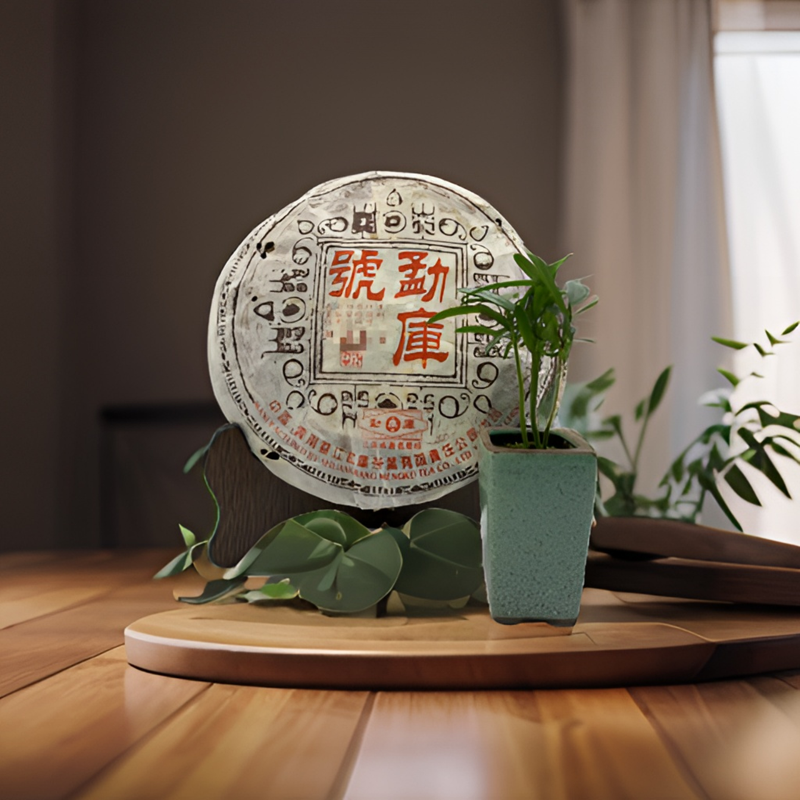 【安源茶行】2006年MK号生茶400g 云南普洱茶 云南七子饼 