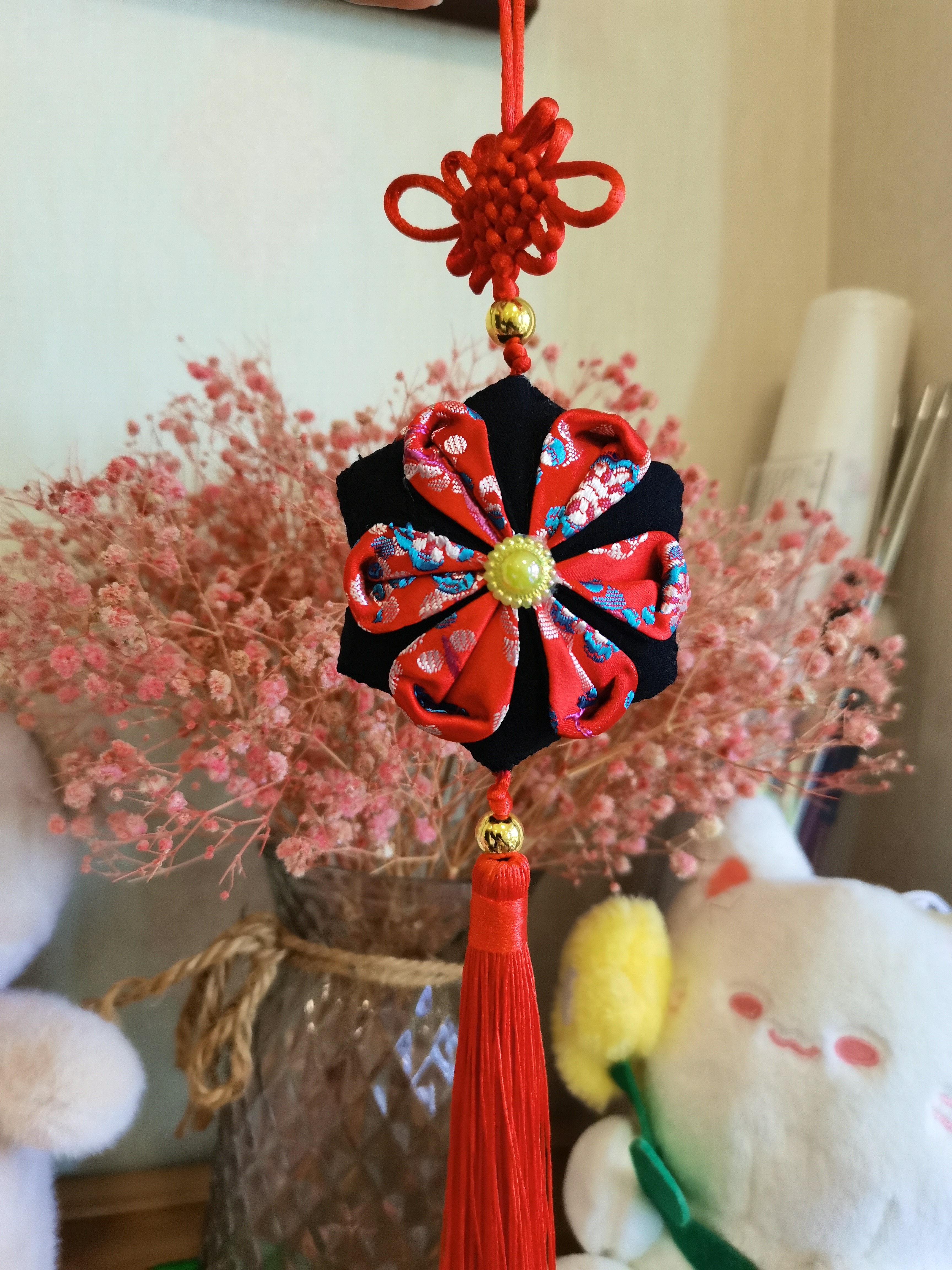 高端六六大顺，大吉大利，寓意好物挂饰装饰