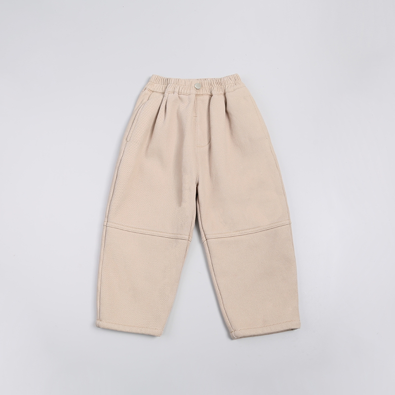 品牌男童裤子秋冬款新款儿童装冬季加绒休闲裤卫裤XBK47511