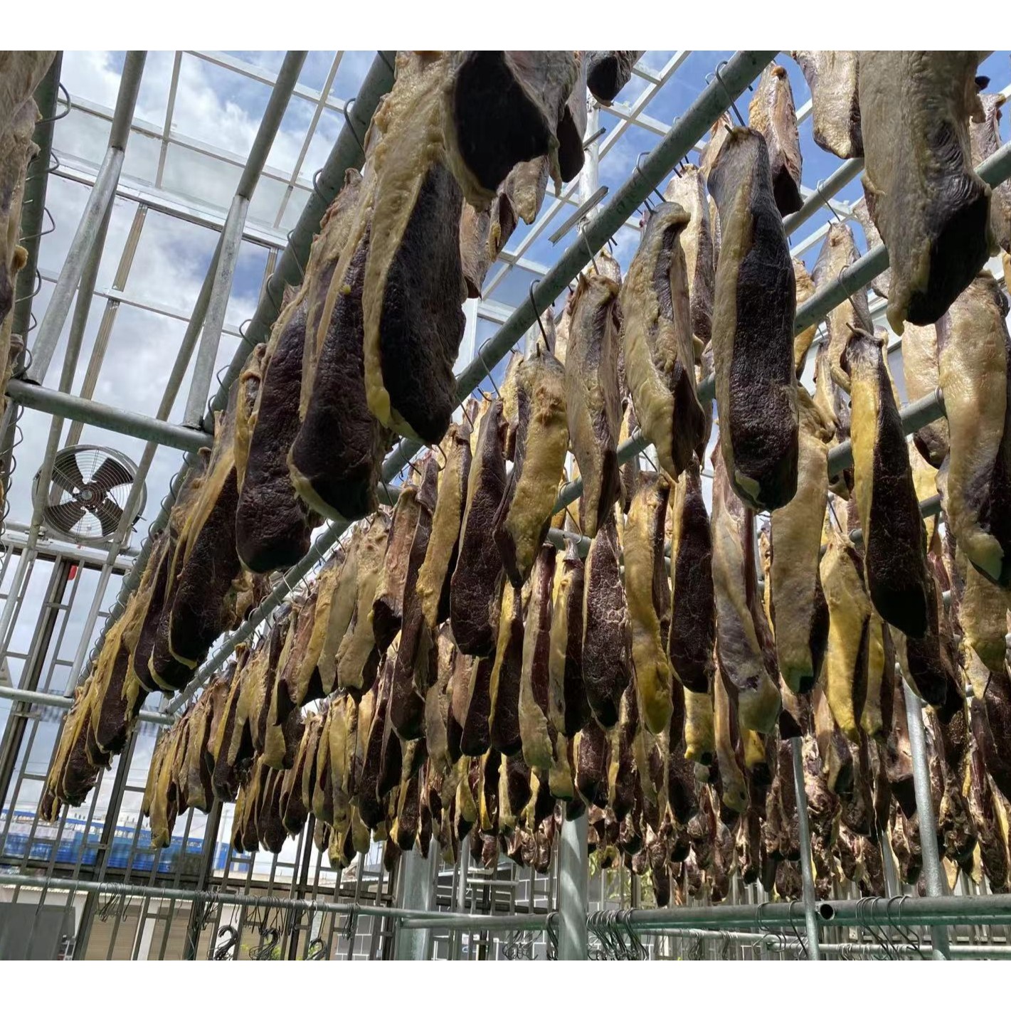马荣平【现场称重】云南特产牛干巴风干腌制腊牛肉自然风干牛肉