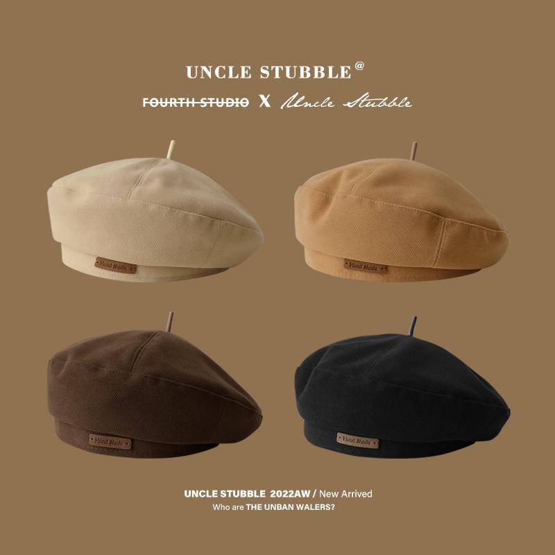 【好物分享】秋冬新品贝雷帽时尚英伦风气质画家帽子复古百搭显脸