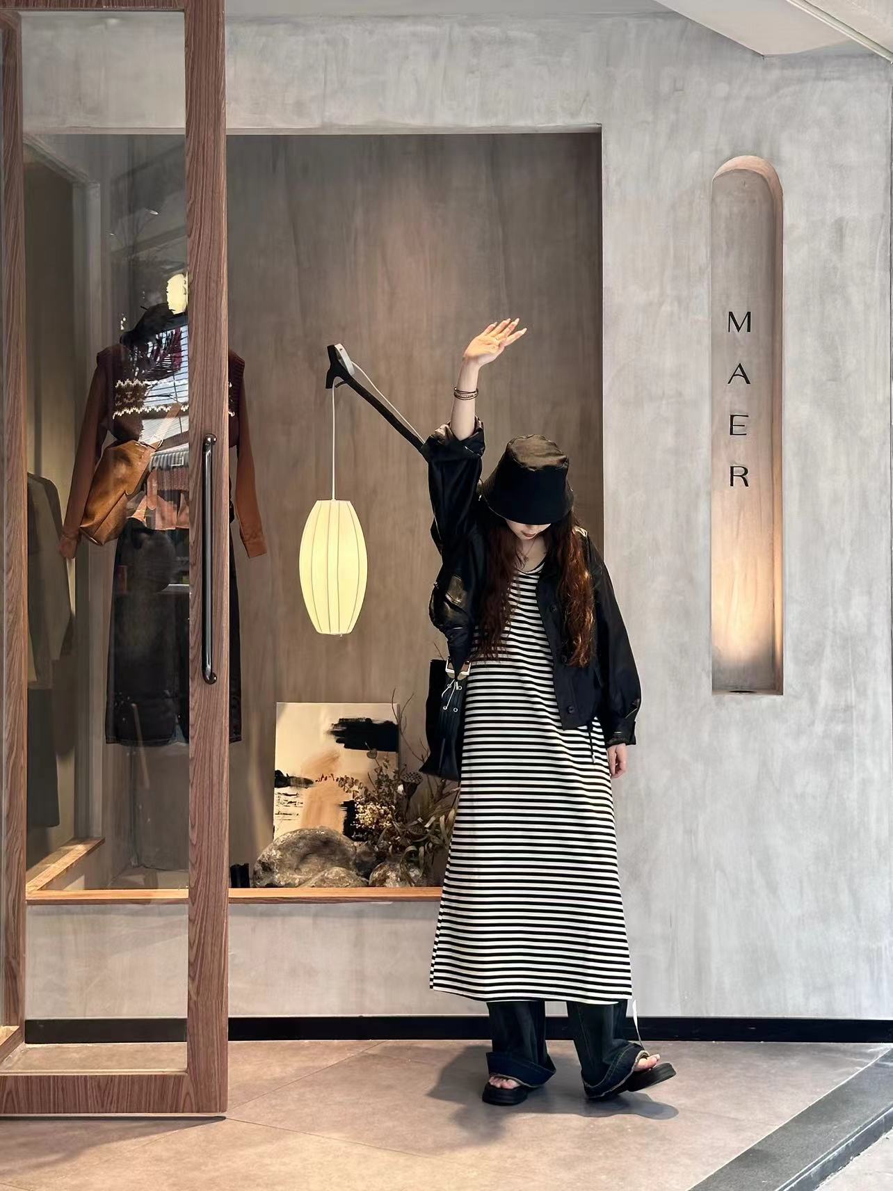 小妳XiaoNi———（春款背心打底连衣裙2330783）