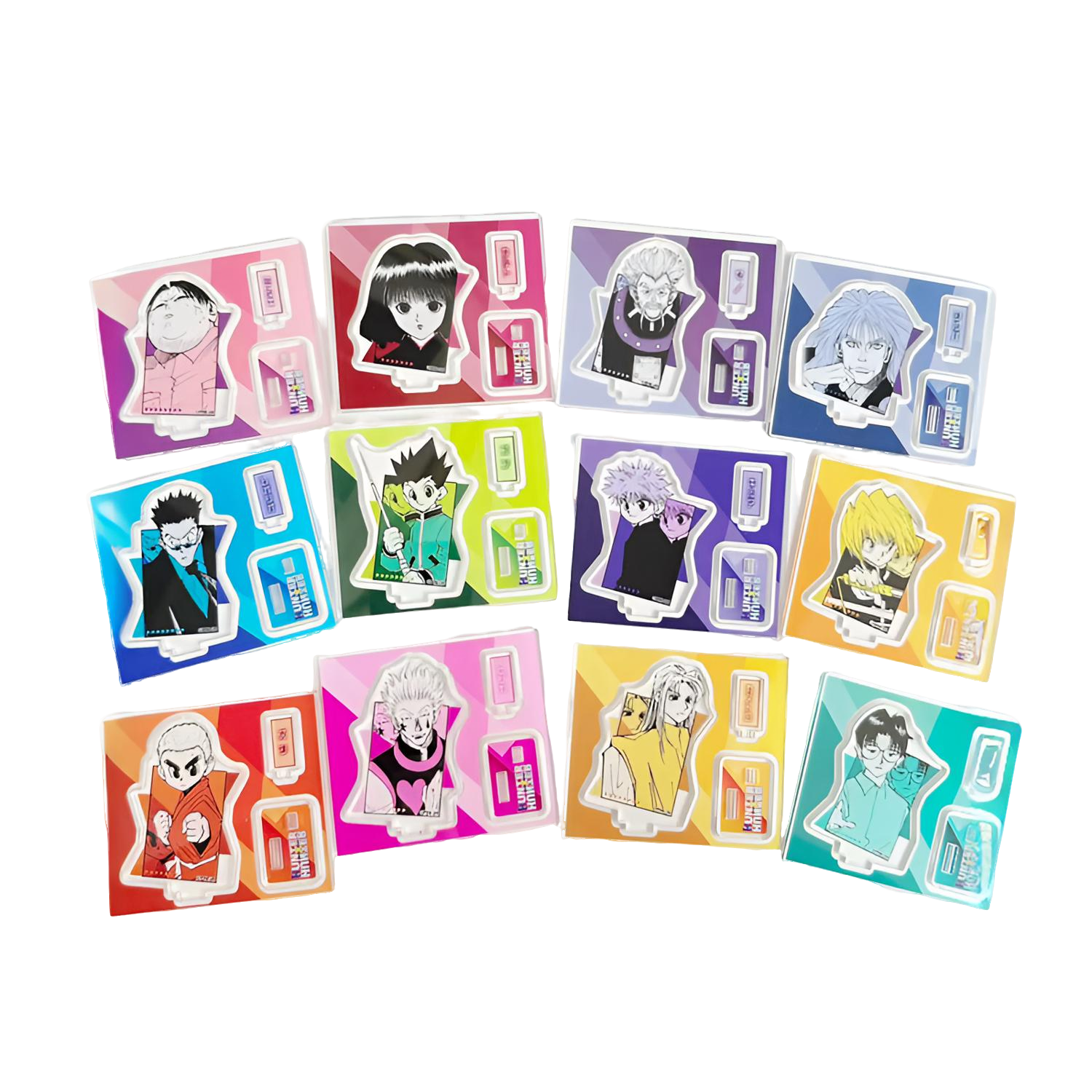 【全职猎人】js原画水彩半身立牌【盲盒拆卡】