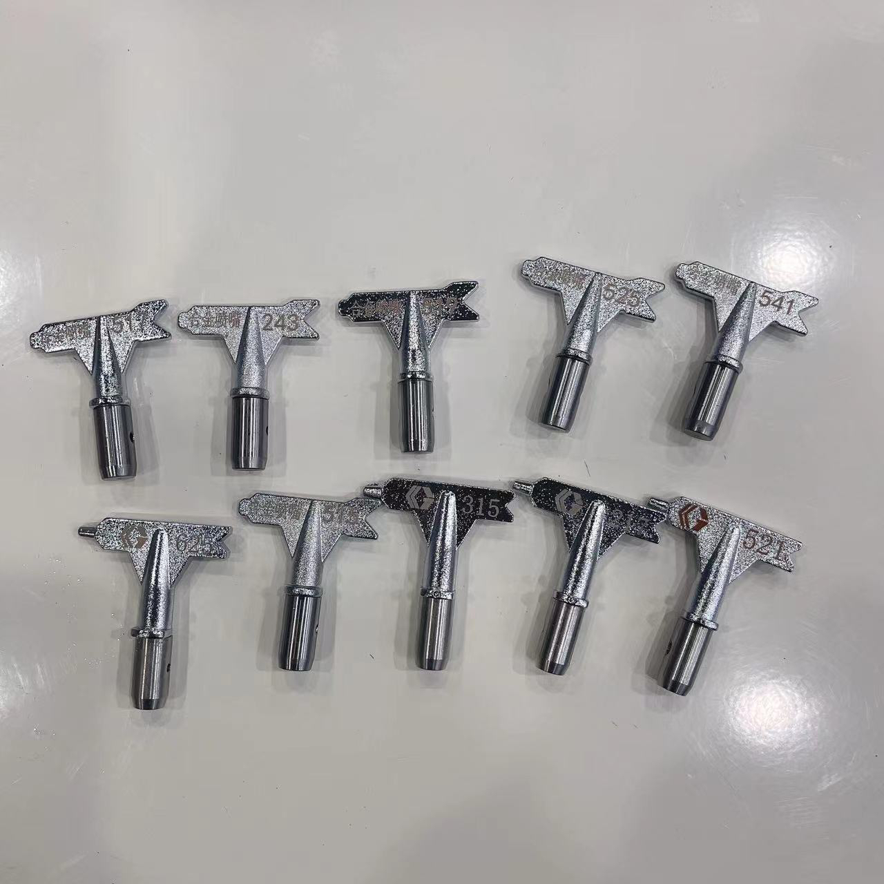 进口钨钢合金喷嘴家装工装精装修专用耐磨喷枪喷嘴喷涂机通用新款
