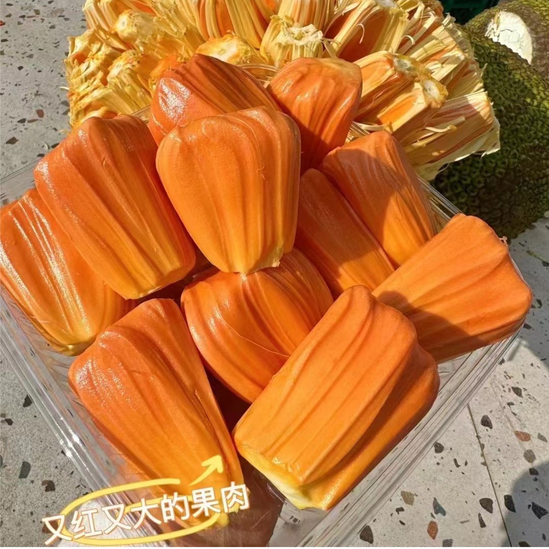 果切印尼红  菠萝蜜 纯果肉一斤果切
