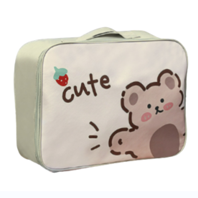 卡通妈咪行李推车包