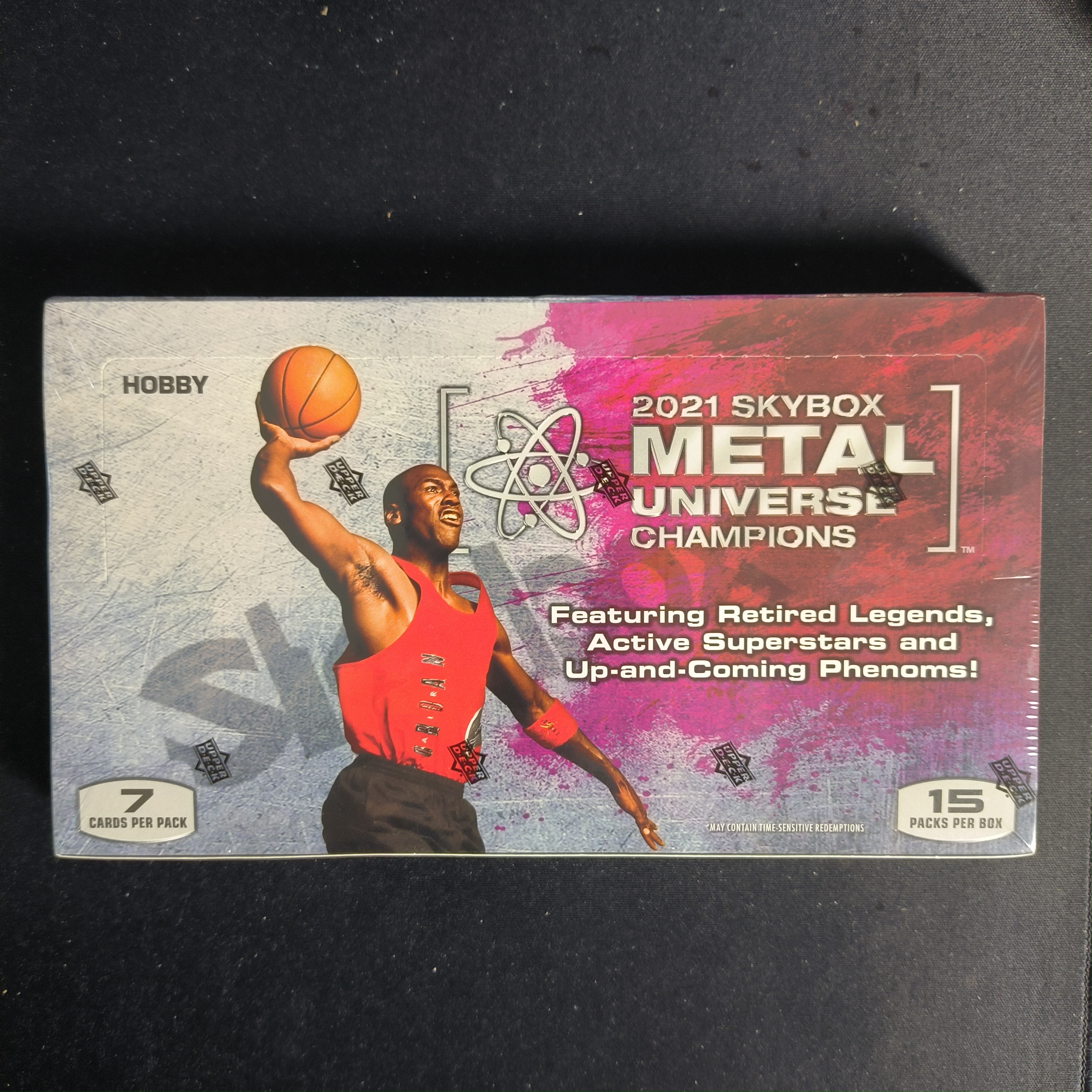 【寻找乔丹绿宝！】2021 Upper Deck SKYBOX hobby 整盒盲盒 球星卡