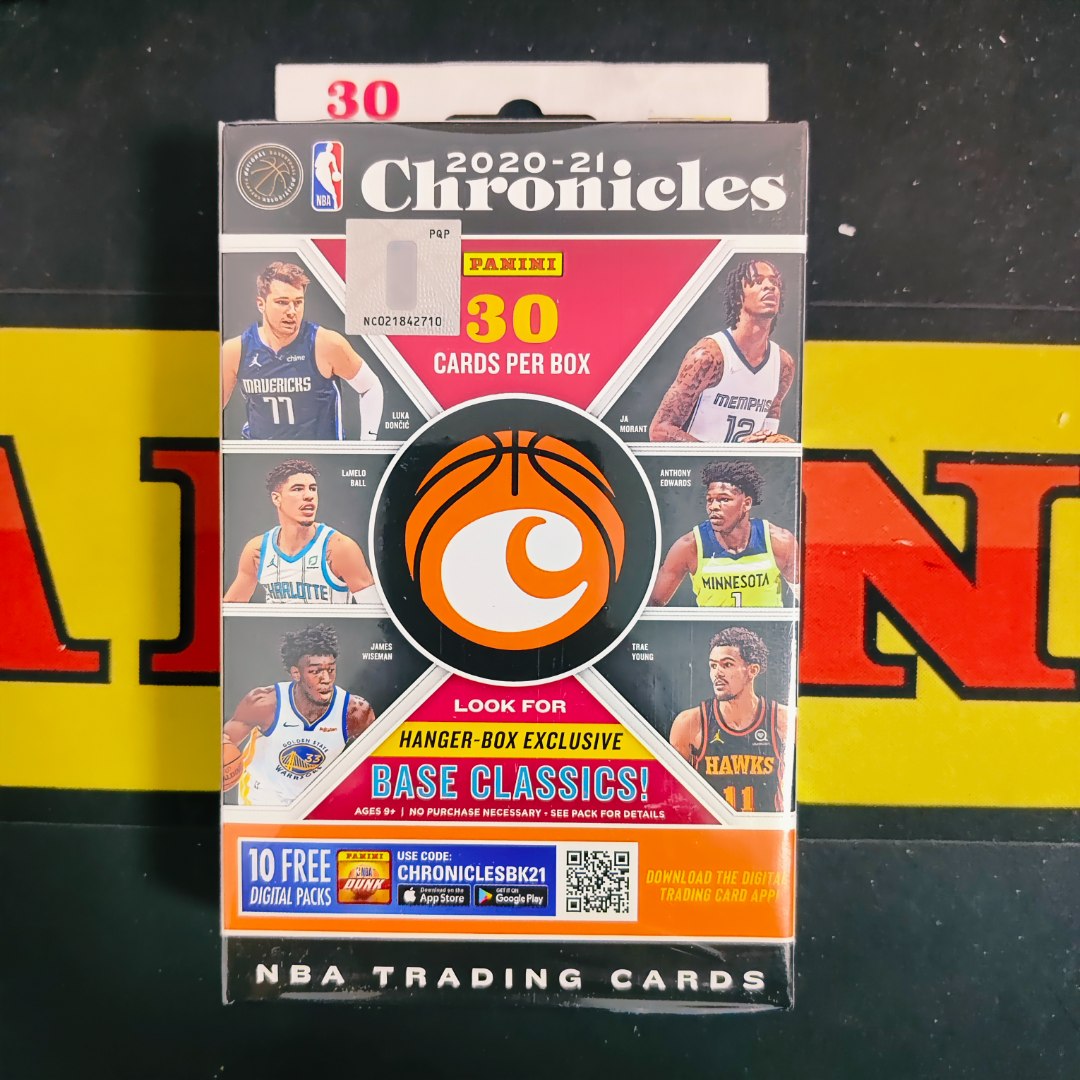 【代拆】2020-21 帕尼尼 编年史 挂盒 盲盒 NBA球星卡