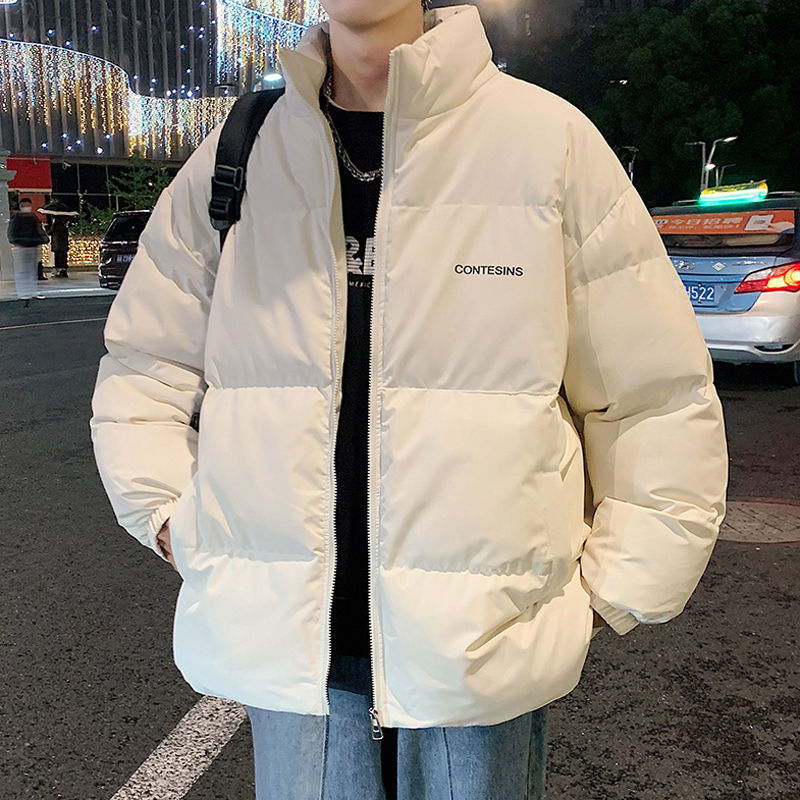 加厚美式棉服2023新款棉衣男外套冬季ins棉袄黑色情侣面包服