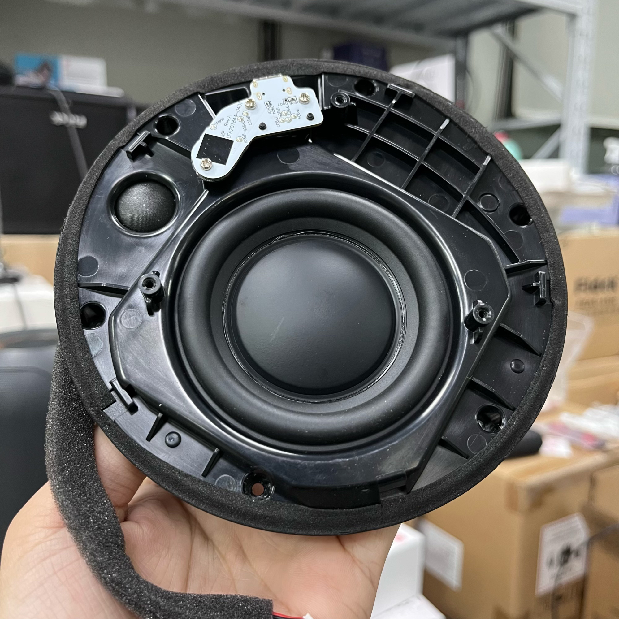 大厂好货 半成品音响喇叭20W功率3寸低音1寸高音