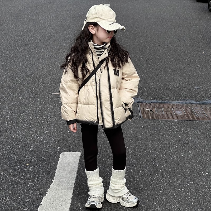 女童棉服冬装2024新款中大儿童装棉衣女孩加厚棉袄冬季超好看外套