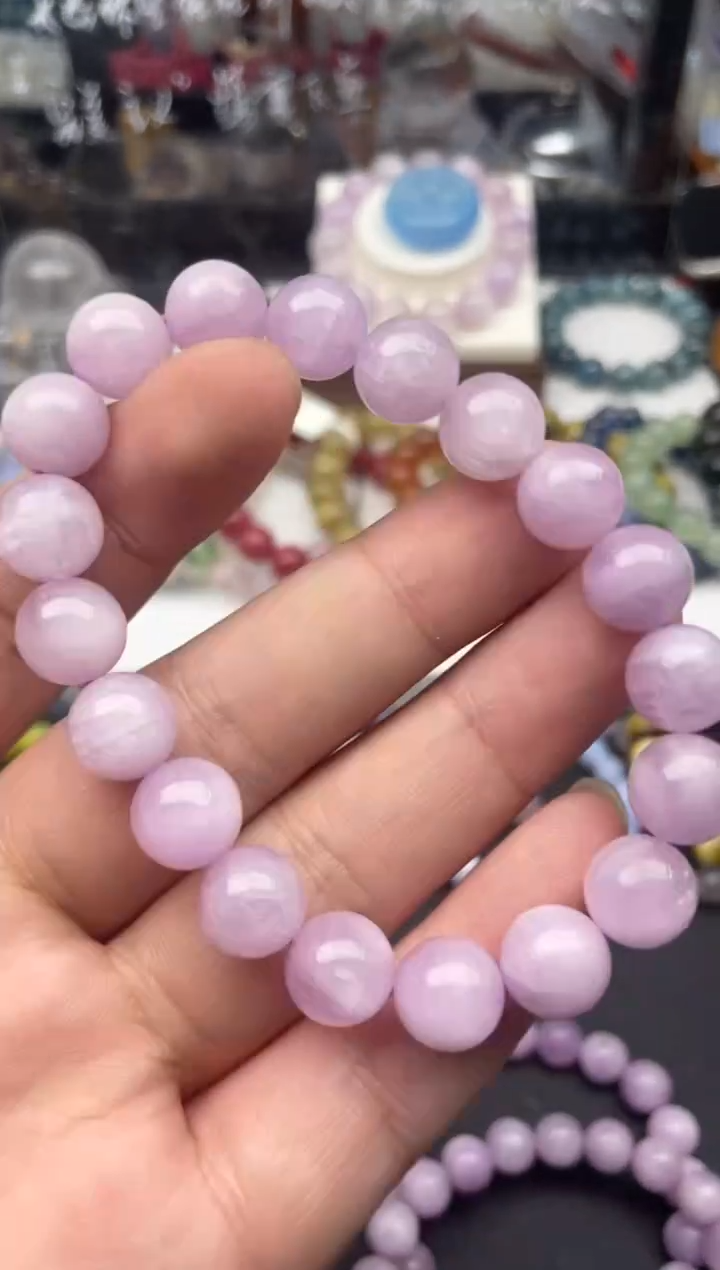 【闪购商品】锂辉石手串未镶嵌多样性10mm