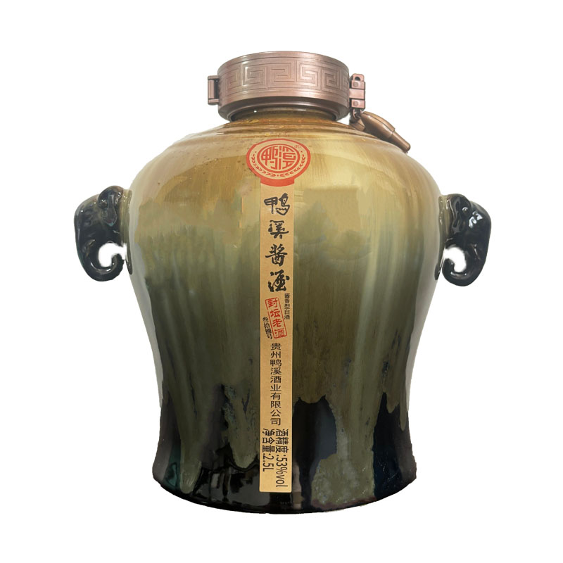 鸭溪窖封坛叁拾捌号 酱香型纯粮白酒 大坛酒 收藏送礼53度2500ml