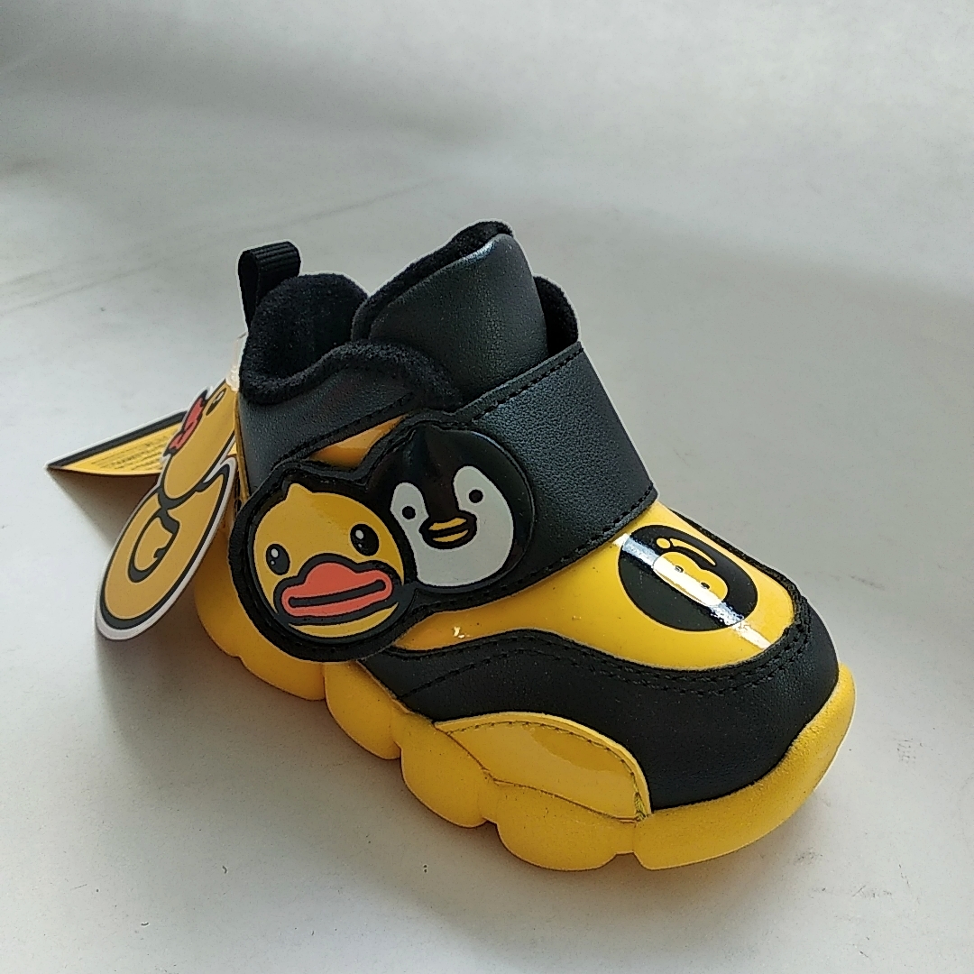 正常尺码 时尚童鞋 儿童运动鞋 B5083230 黑黄