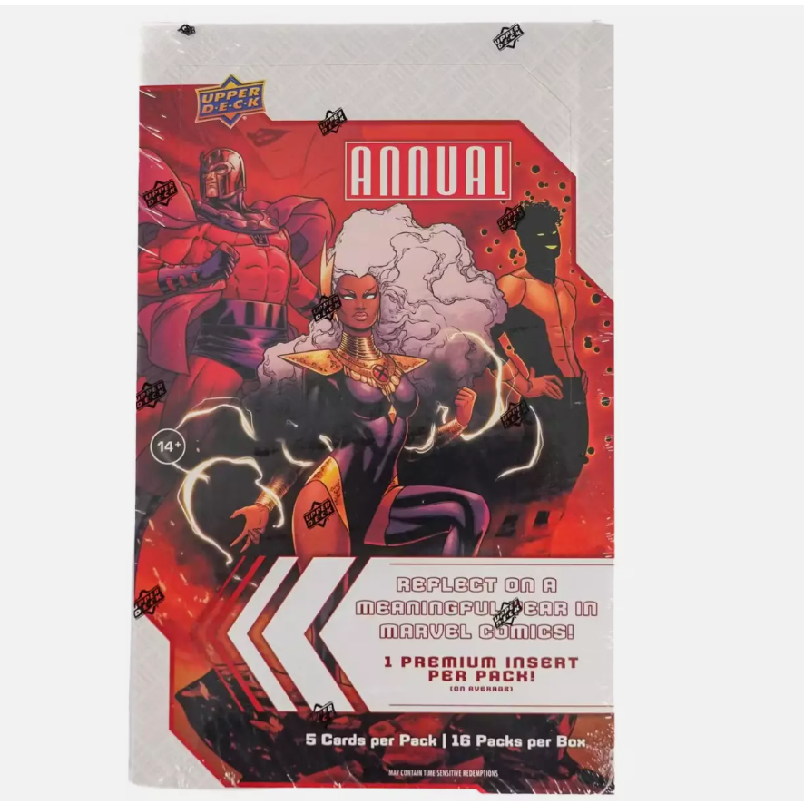 【拆盒】22-23 Upper Deck 漫威 ANNUAL年鉴潮玩盲盒HOBBY 单盒代拆