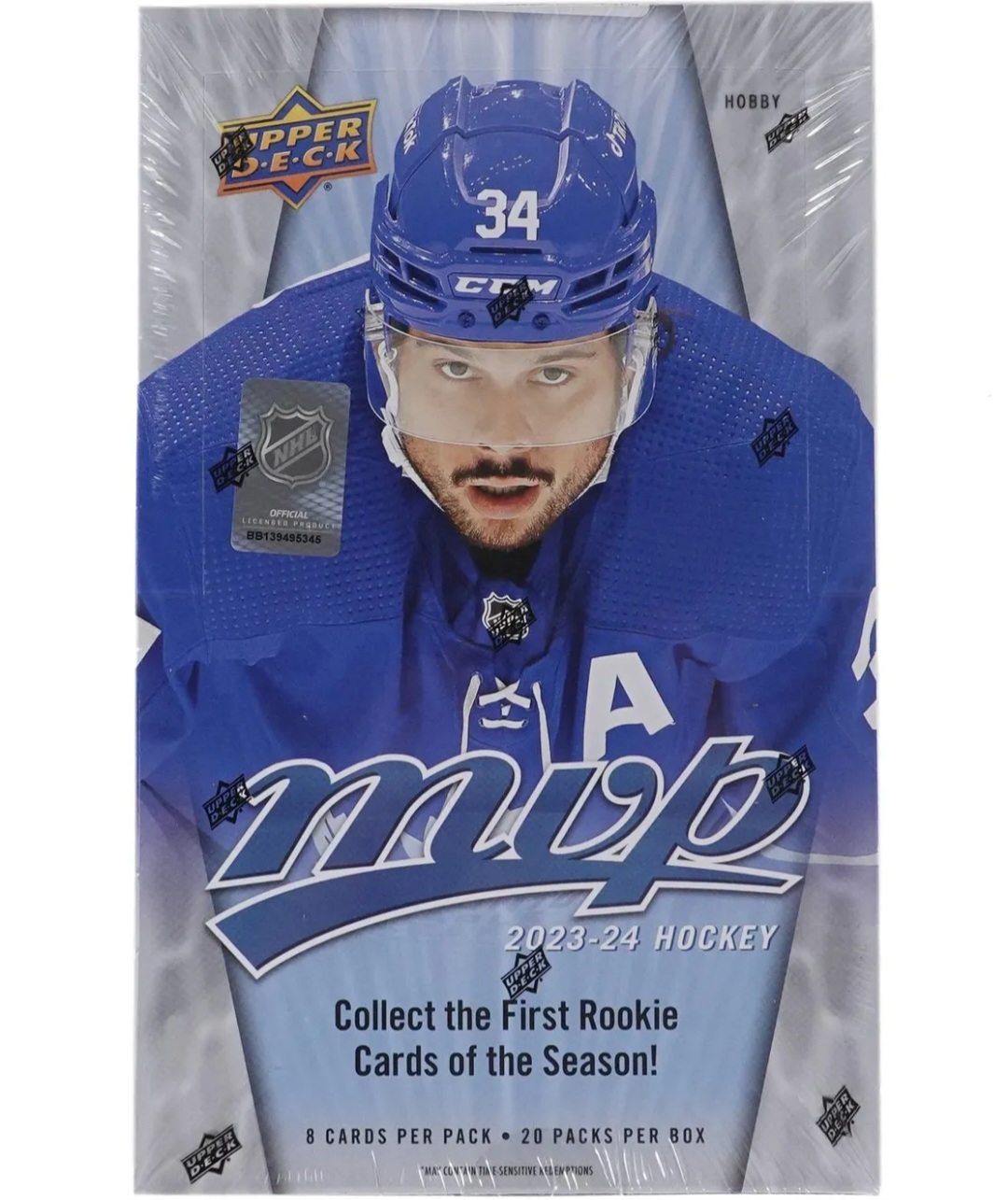 【拆盒】Upper Deck 23-24  NHL Hockey MVP Hobby单盒代拆 球星卡