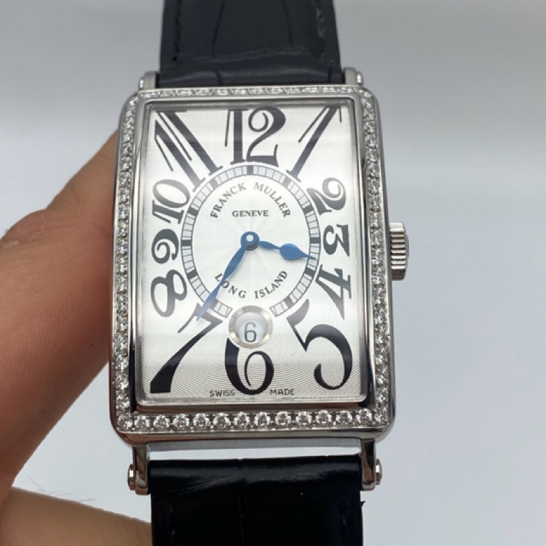 95新 Franck Muller/法兰克穆勒 长岛系列 表径：45x33mm 后镶钻