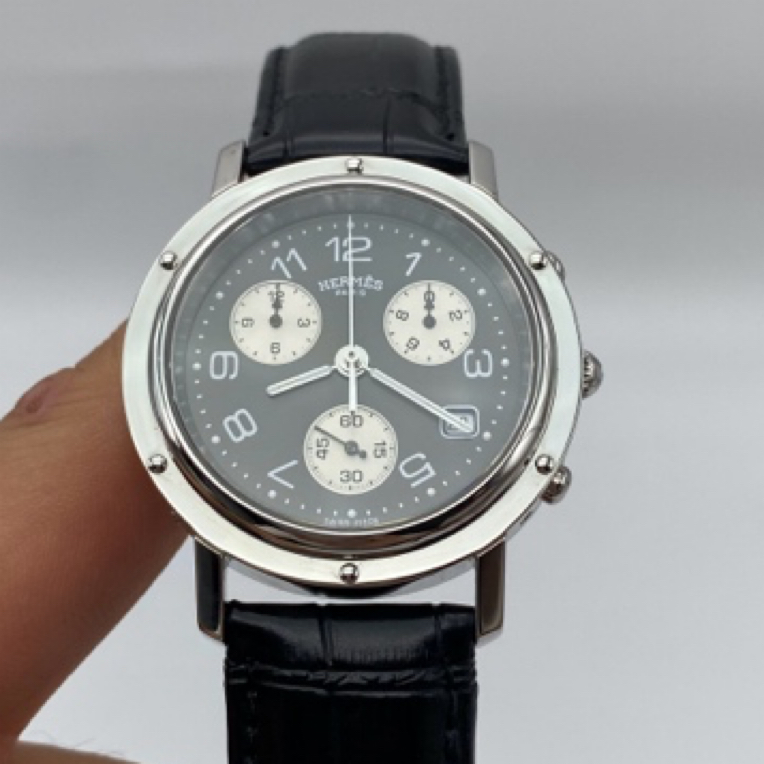 95新 Hermes/爱马仕 爱马仕 男士系列 表径：39mm 公价：5万多