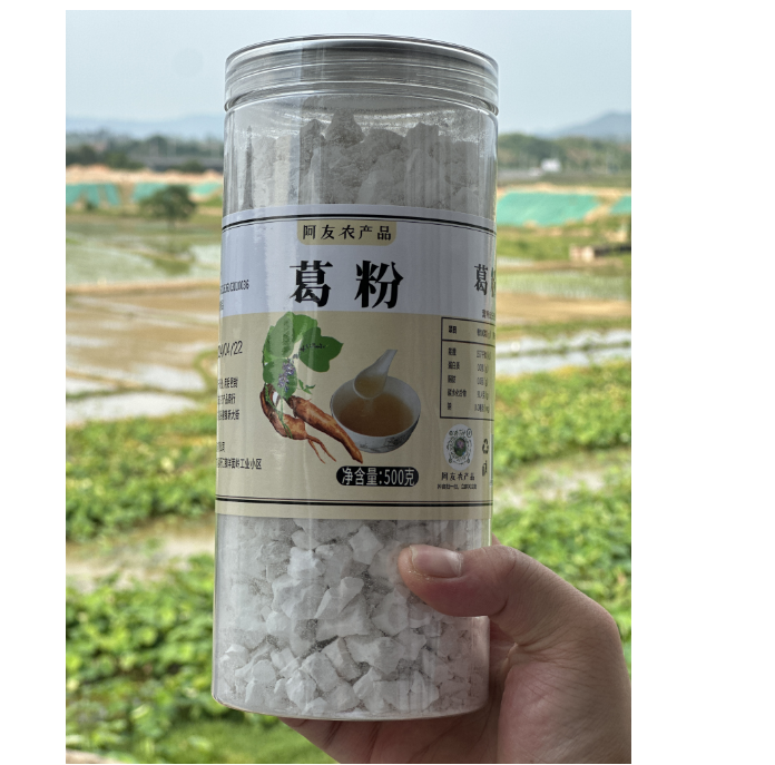 【阿友】葛根粉原生态传统工艺农家手工制作罐装净含量500g