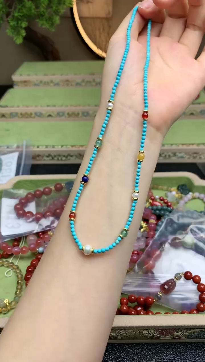 【闪购商品】玛瑙项链未镶嵌413项链