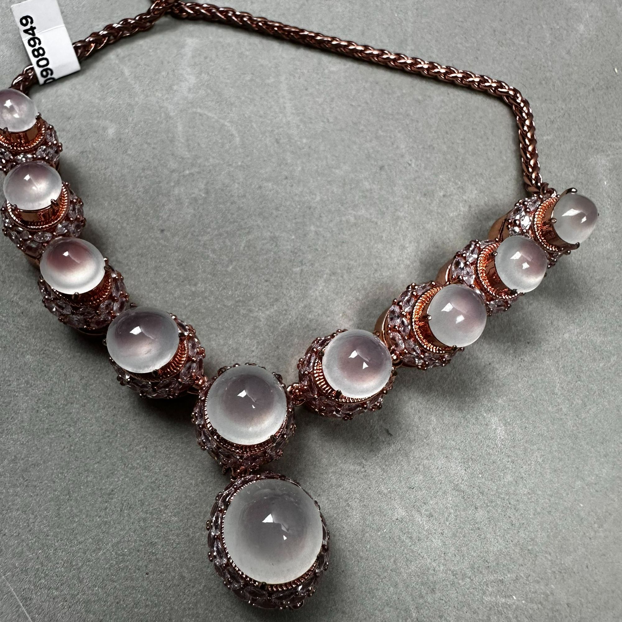 翡翠满串戒面，两点水，起杠透明，可拆下单卖耳钉戒指吊坠手链