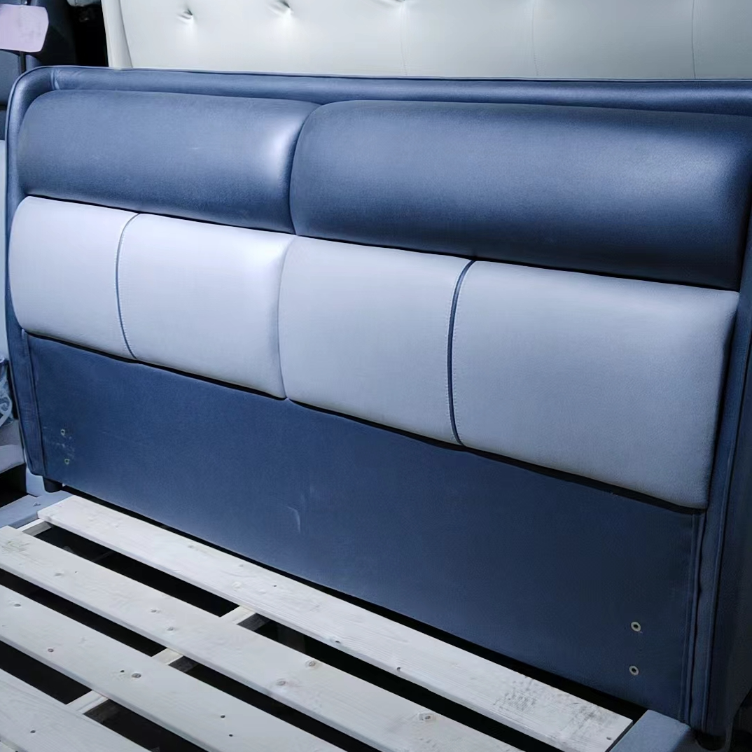 新疆包邮 科技布主卧简约双人大床 软包床