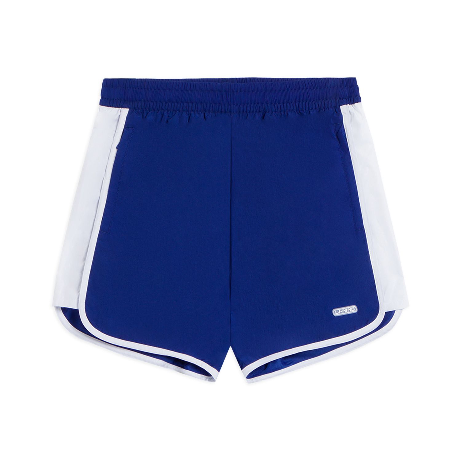 《直播》LI-NING/李宁运动短裤女士运动时尚宽松梭织运动裤AKSSB30