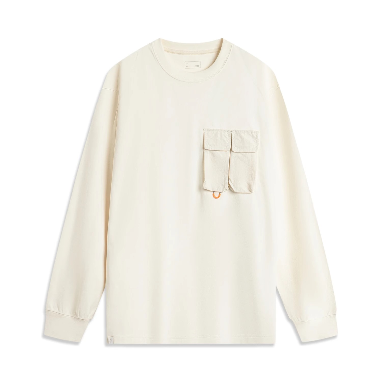 （直播）李宁秋季男子时尚百搭速干运动简约休闲宽松长袖AHSU513