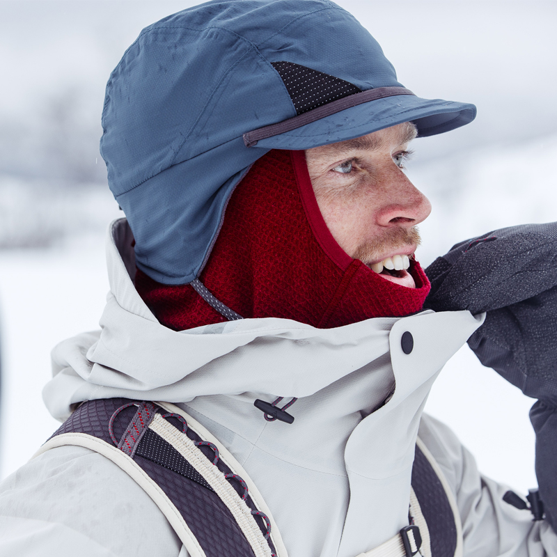 KLATTERMUSEN/攀山鼠秋冬户外防风加绒软壳帽子（财富指环）10065