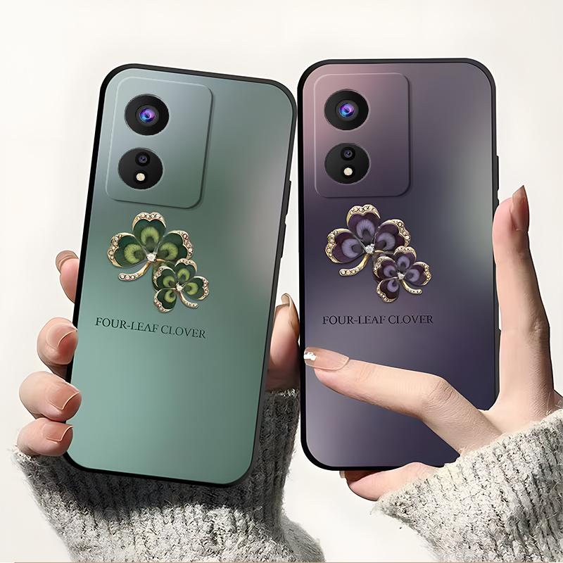 OPPOa97(5G)手机壳oppoA97（5g）硅胶渐变四叶草新女款时尚高颜值