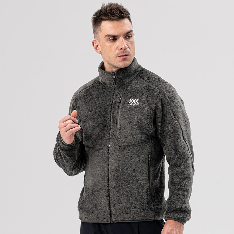 XBIONIC律动毛猴抓绒衣立领夹克 户外运动中间层轻盈加绒秋冬男款