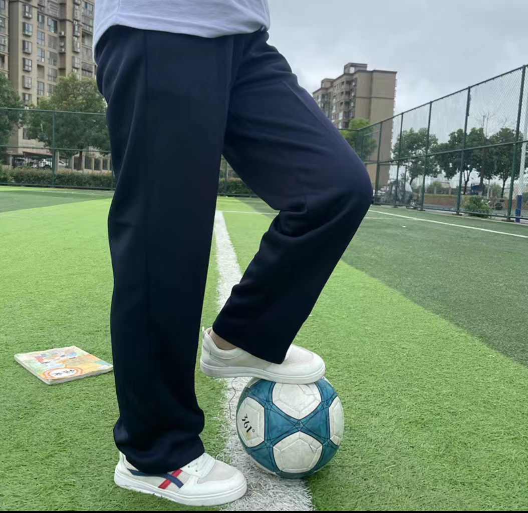 藏蓝色校服裤子卫裤布料 1.9×2 加密加厚健康棉