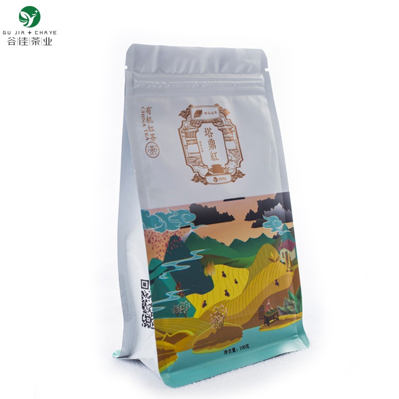 湖南红茶谷佳茶业塔鼎红常宁塔山茶雨后茶商务红茶100克简易装