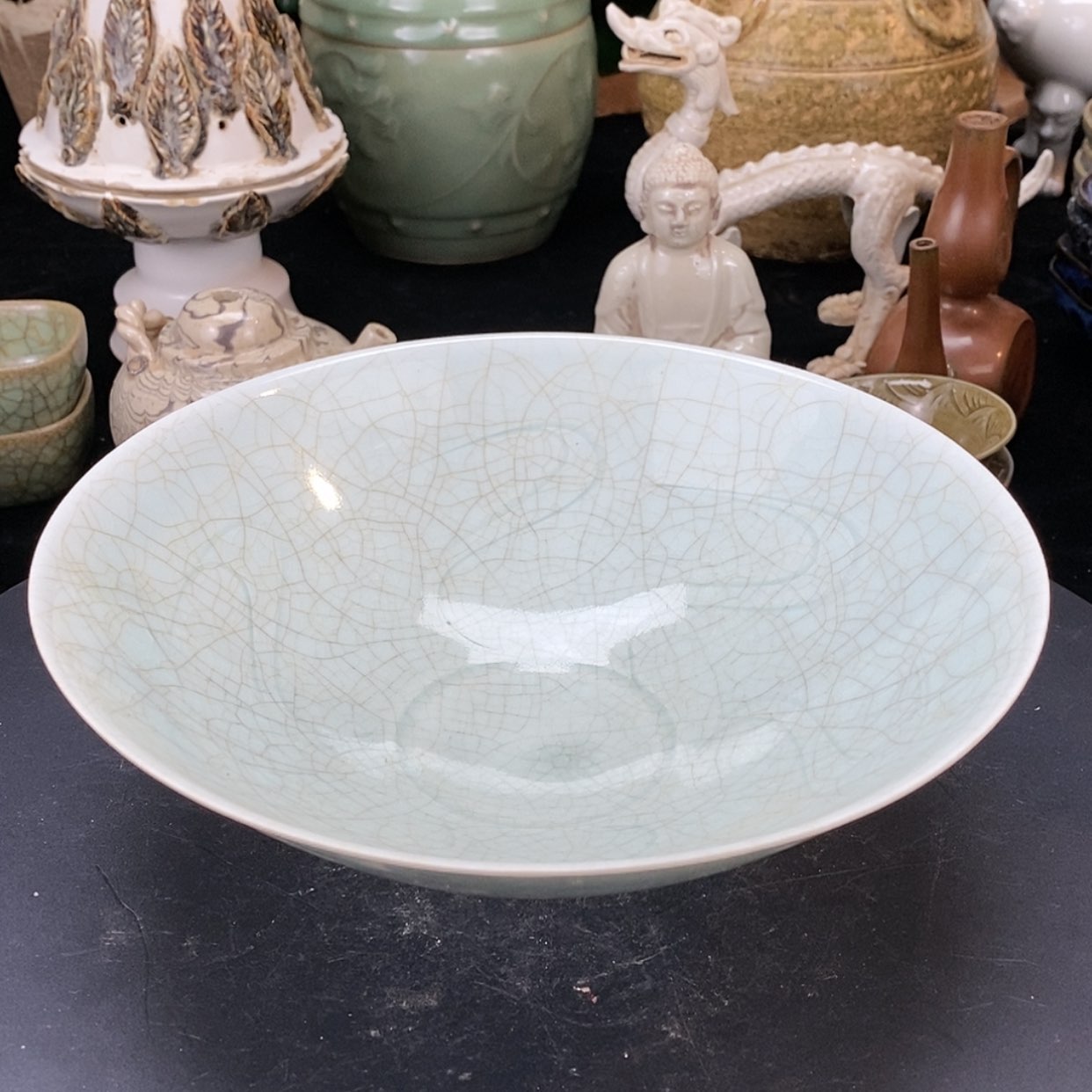 【闪购商品】瓷摆件古***者