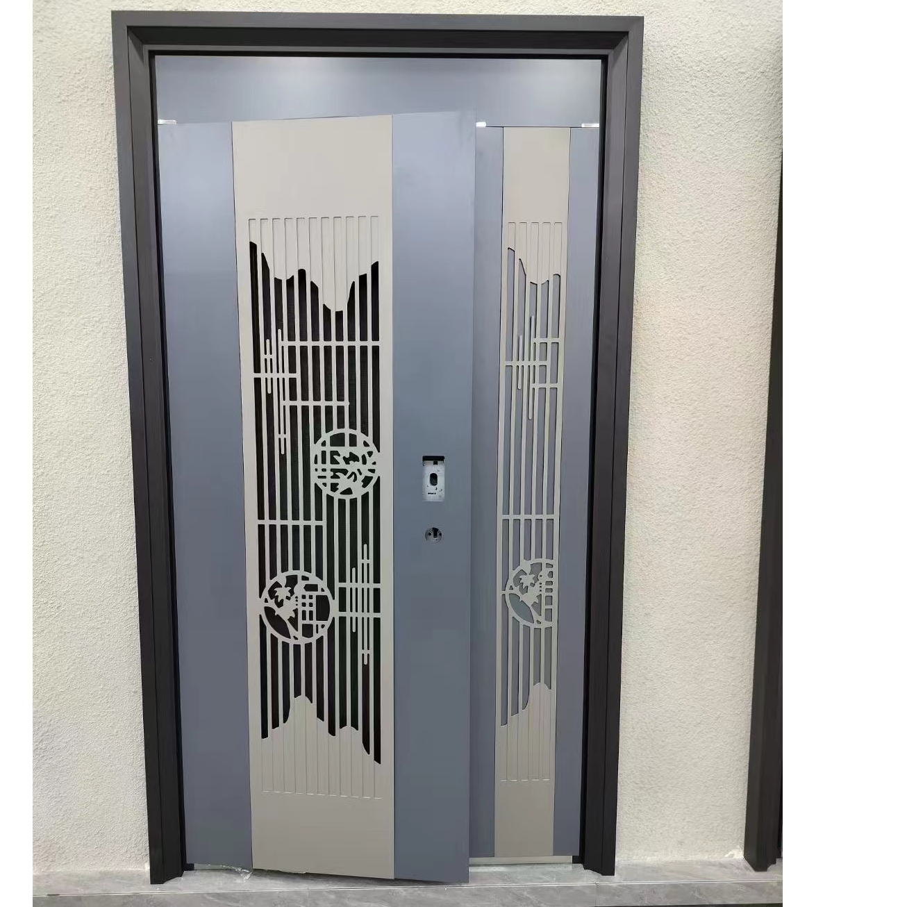 《古韵方圆》双下档带灯，防卡锁体高人一等通风门中门