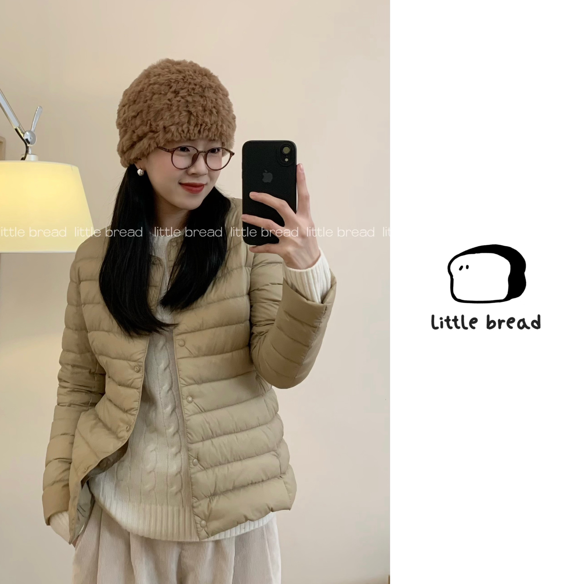 贴心小羽绒！女士90绒轻薄内胆羽绒服
