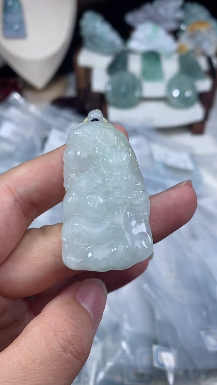 【闪购商品】翡翠龙牌未镶嵌11971