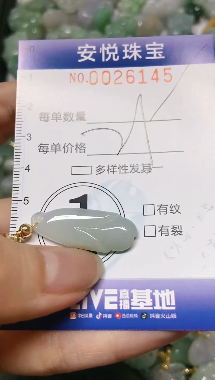 【闪购商品】翡翠颈饰未镶嵌闪购0026145