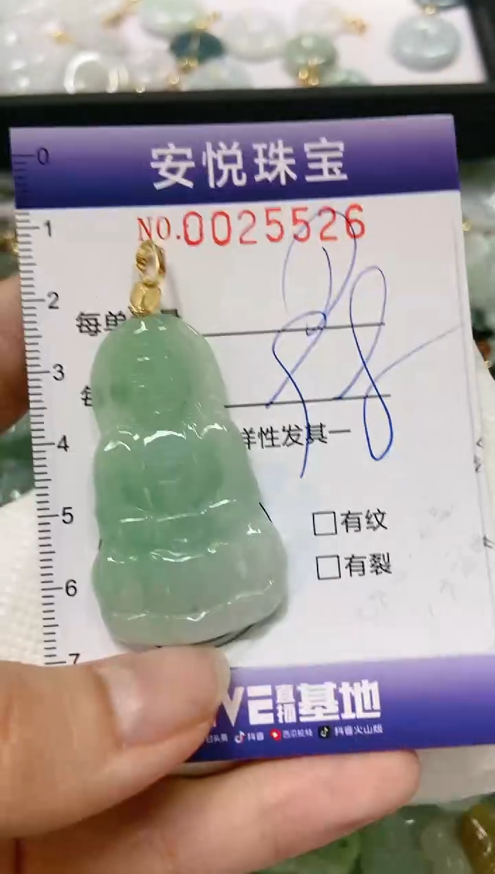 【闪购商品】翡翠颈饰未镶嵌闪购0025526