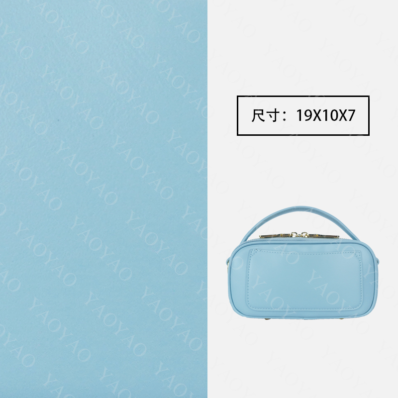 YAOYAO手工真皮女包 手拎斜跨包 秋冬毛衣必备双拉链波士顿M6867