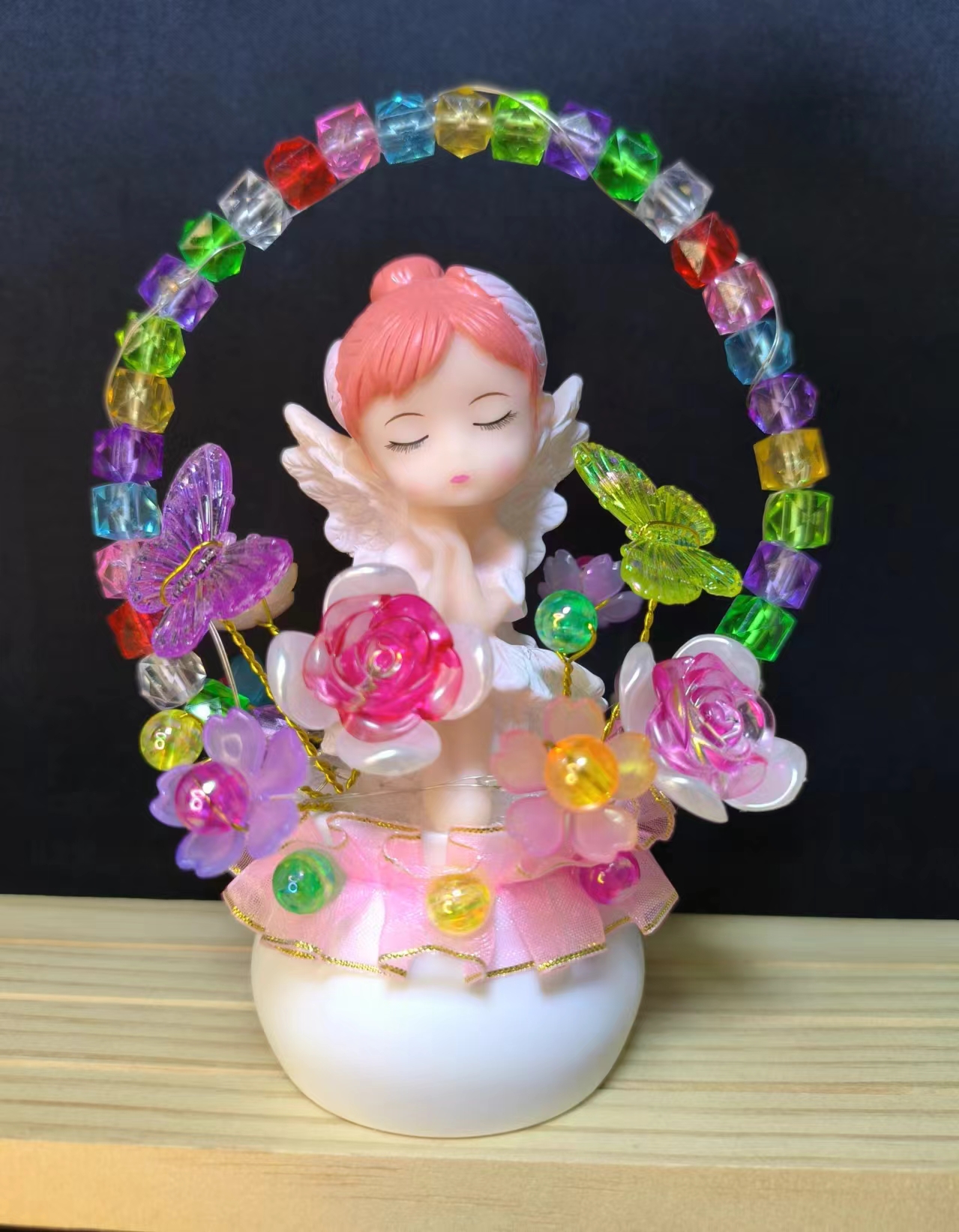 （有文精选）小仙女盆栽手工DIY制作材料包