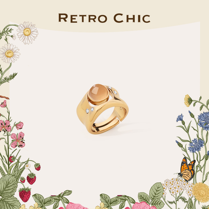 铜合金戒指  RC RETRO CHIC 意大利复古时尚首饰 晨曦戒指