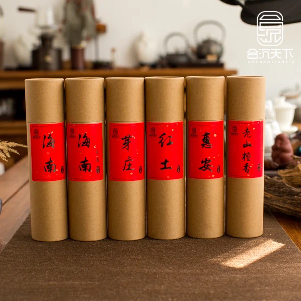 沉香 200g/筒装线香惠安芽庄海南红土老山檀香