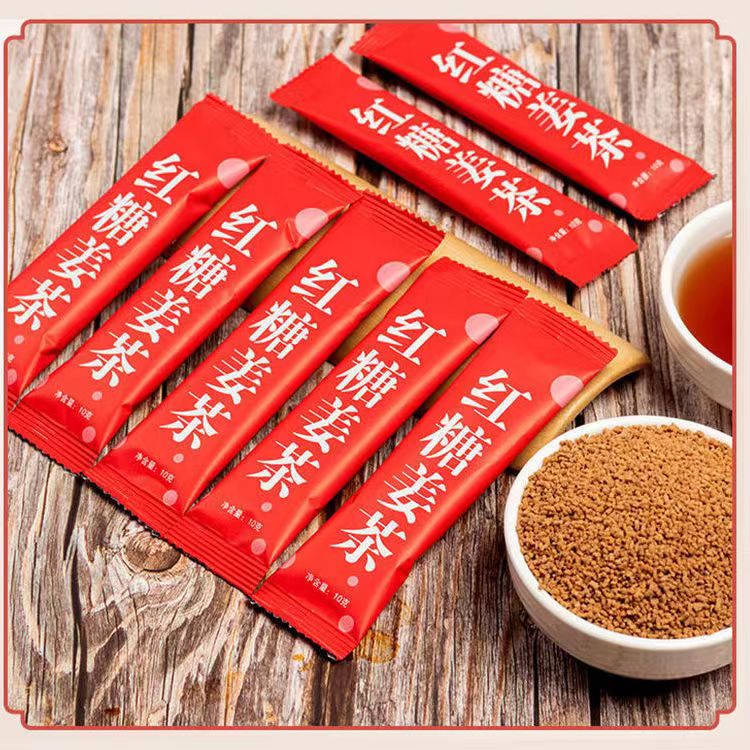 红糖姜茶独立包装红糖条装温暖甄选姜茶红糖
