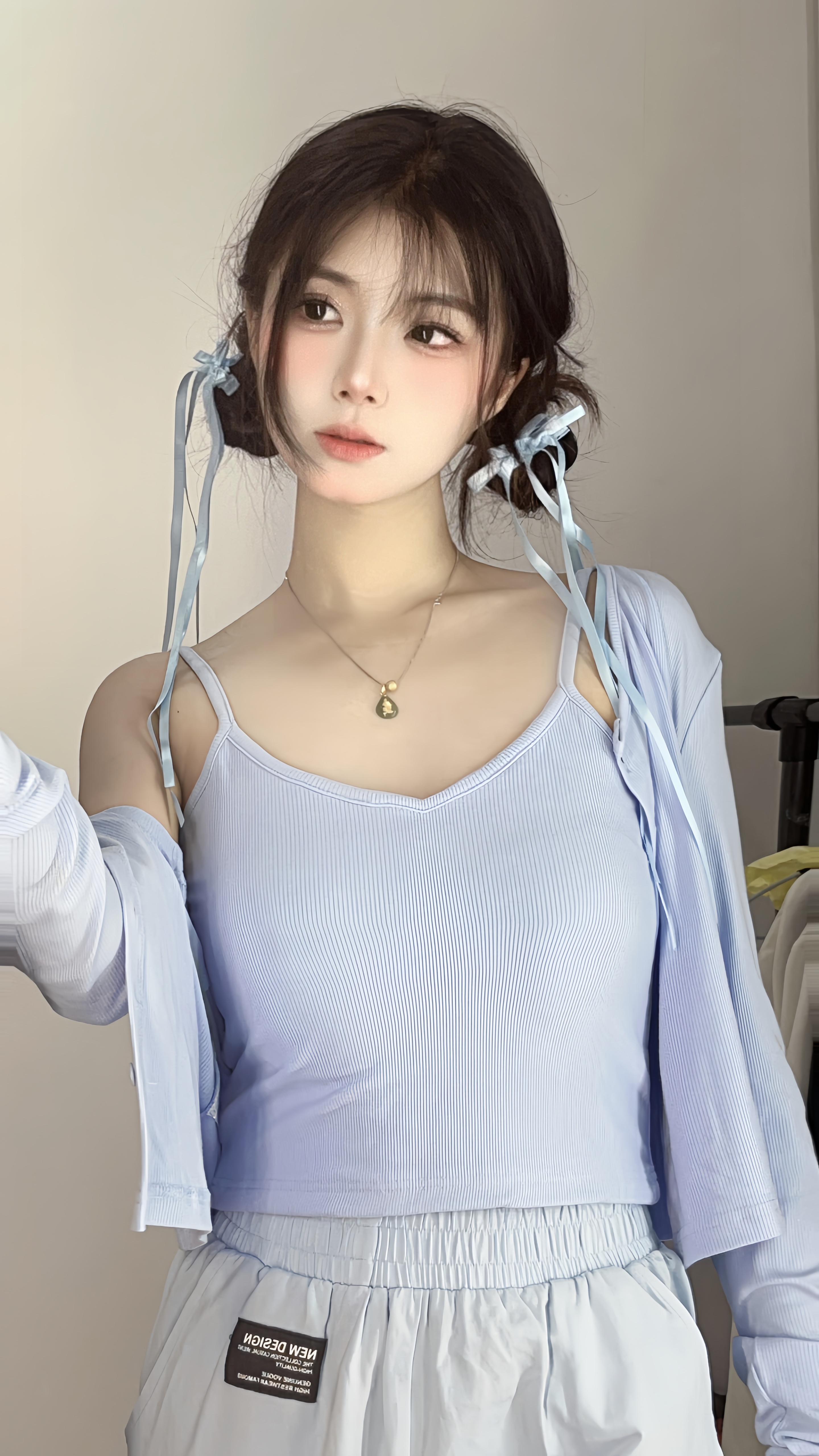 【憨憨】小众甜辣风连衣裙吊带百搭套装，下单请看本链接第2~4张图