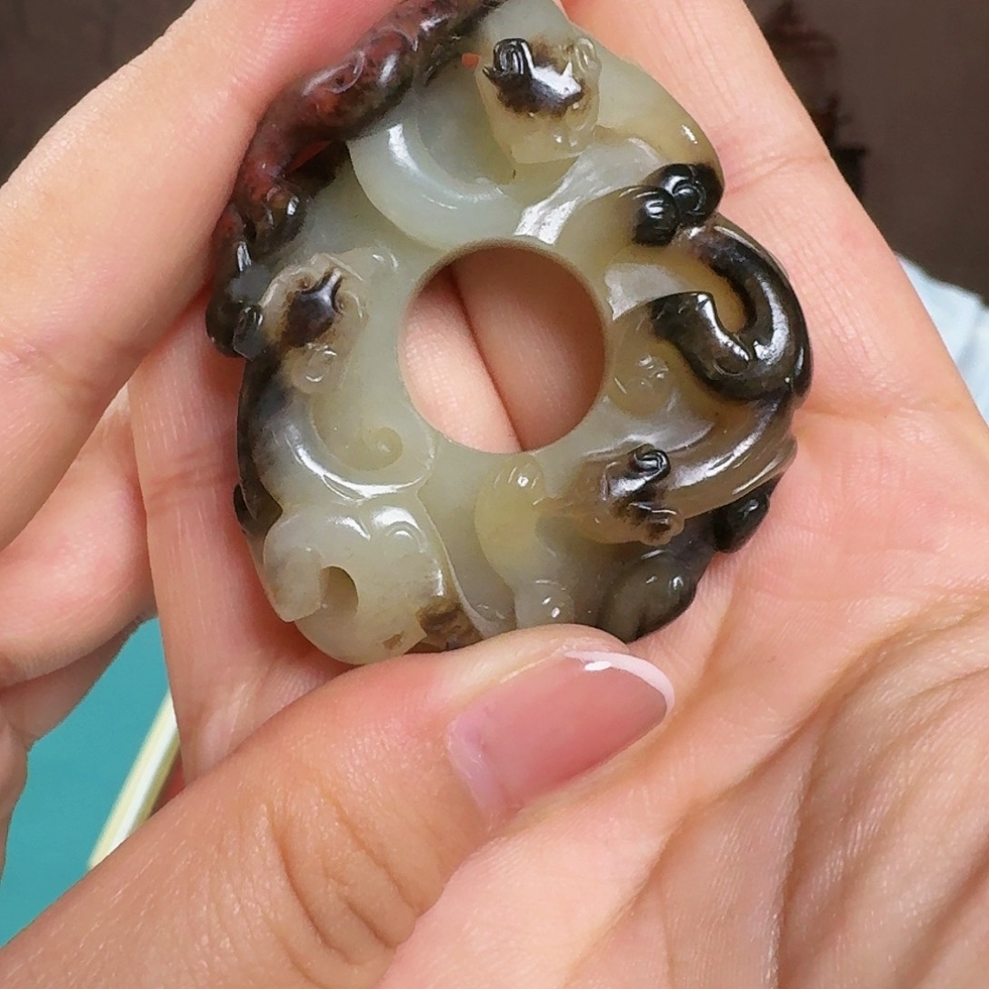 和田玉挂件未镶嵌用****4