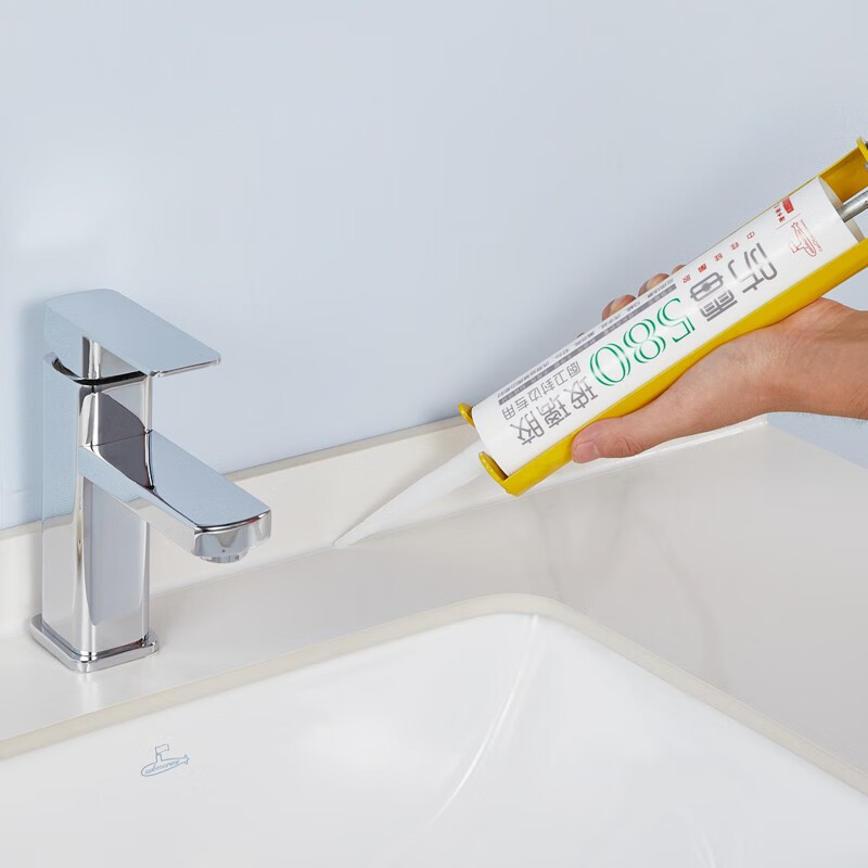 潜水艇防霉玻璃胶 中性硅酮胶长效防霉 面盆水龙头浴缸马桶密封胶