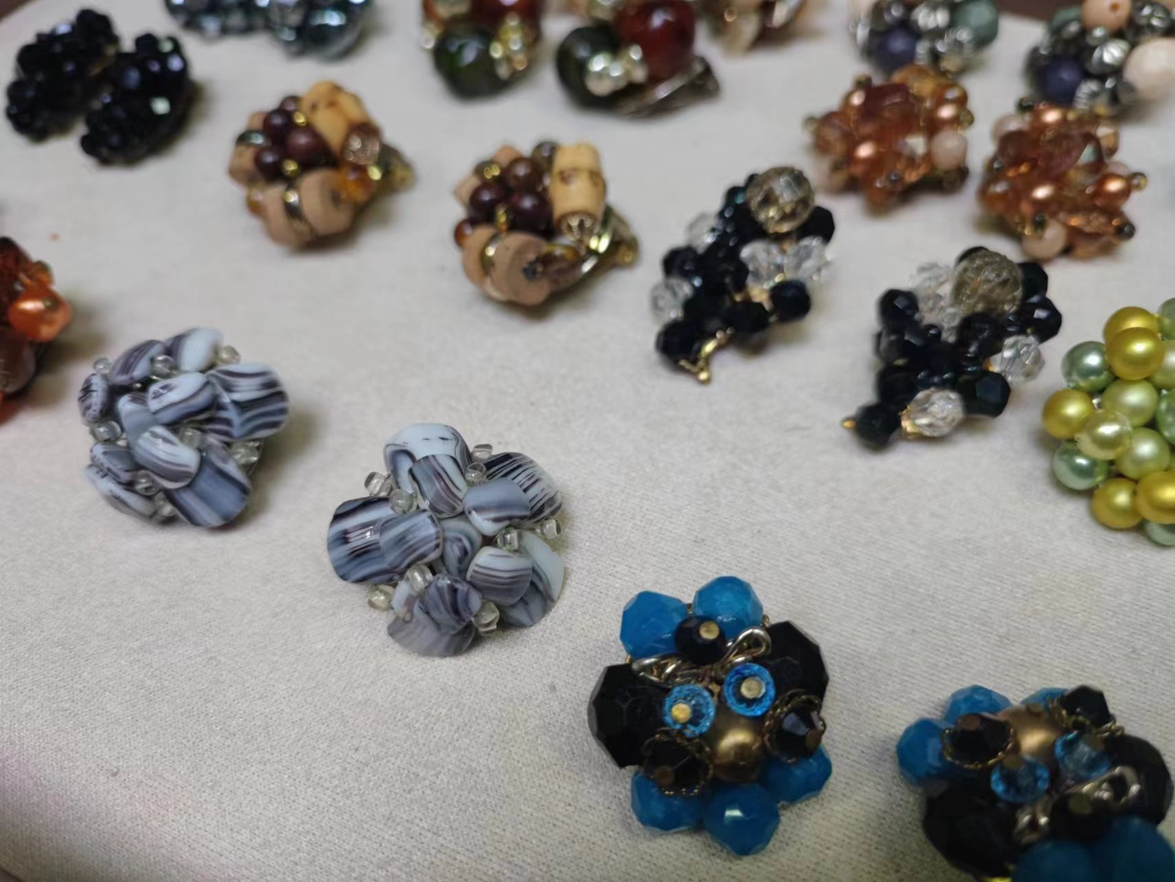 铜合金耳饰 vintage回流耳饰首饰